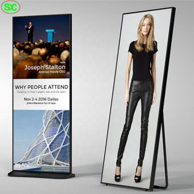 Guter Preis P2 HD abnehmbares LED-Poster-Display faltbare digitale Beschilderung für Kino und Supermarkt Online