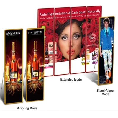 Guter Preis Aluminium-LED-Poster-Display mit Modul-Auflösung 172*86 und SMD2121 Led-Chips mit Panelmaterial Online