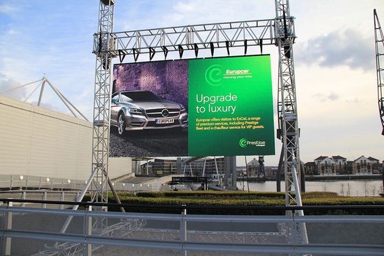 Super-Clear Vision Auto-Ausstellung Bühne P4.81mm Outdoor Full Color LED-Display für hohe Auflösung