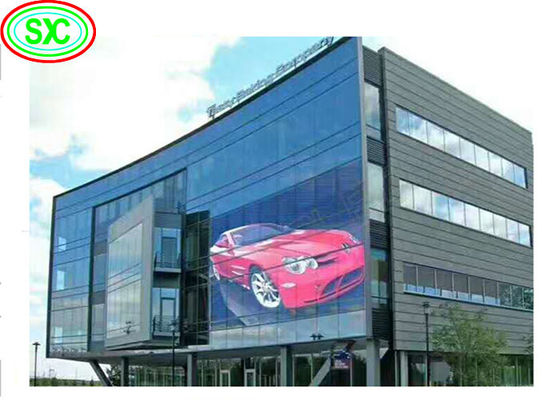 Guter Preis Ultraleichte Außenkammer P3.91-P7.82 500*1000mm Schrankmenge Transparente LED-Wand Online