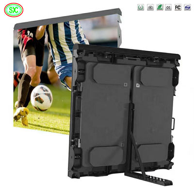 Guter Preis Druckguss Aluminium Schrank Außen Vollfarbe IP65 LED-Display-Bildschirm Fußballstadion Umfang Online