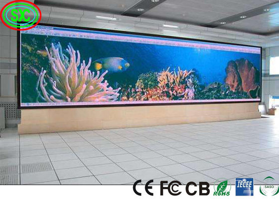 Guter Preis No-Smear HD Audio-Visual P2 P3 256*128mm Innenraum Vollfarb-LED-Display Vollfarb-LED-Display Online