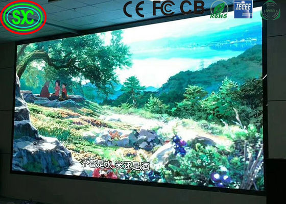 Guter Preis Neue HD-LED-Videowandplatte mit kleinem Tonfeld Ultra-Dünner P4 P2.5 Innenraum-Full-Colour-LED-Display Online