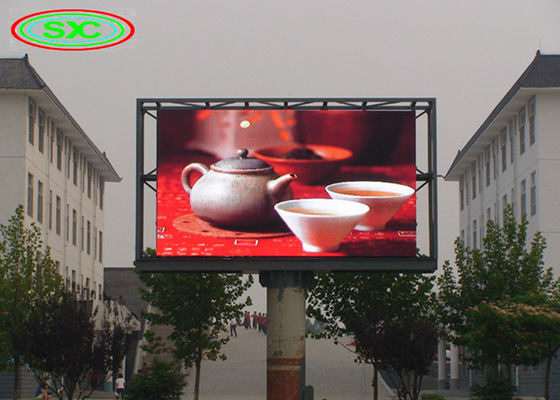 Guter Preis Farbenreiches LED Display320*160mm Modul SMD 3535 P10 im Freien mit Stromversorgung Online