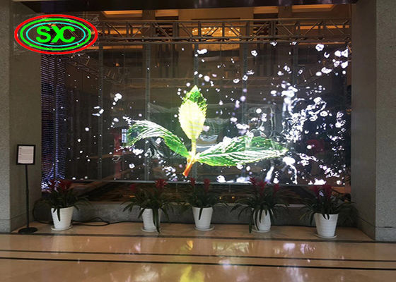 Guter Preis Transparenter LED Schirm SMD 1921 Innenfenster-G3.91 7,8125 für modernes Mall Online
