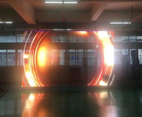 Guter Preis Transparenter geführter GlasBildschirm transparenter des 500x1000mm wifi Inneneinzelhandelsglasfensters P7.81 Online