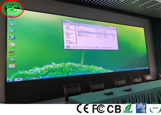 Guter Preis Farbenreiche hochauflösende LED Videoinnenwand LED-P3 Anzeigen-4K für Ereignis-Konferenz Online