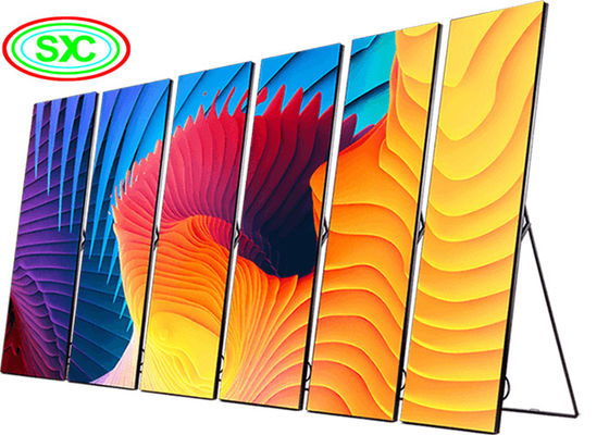 SMD2121 1200cd/sqm P2.5 führte einfache Bewegung und Installation des Systems des Plakat-Schirm-3G 4G