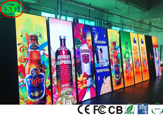 Plakat-Schirm SMD2121 P2 P2.5 1200cd/sqm 122880pixels LED