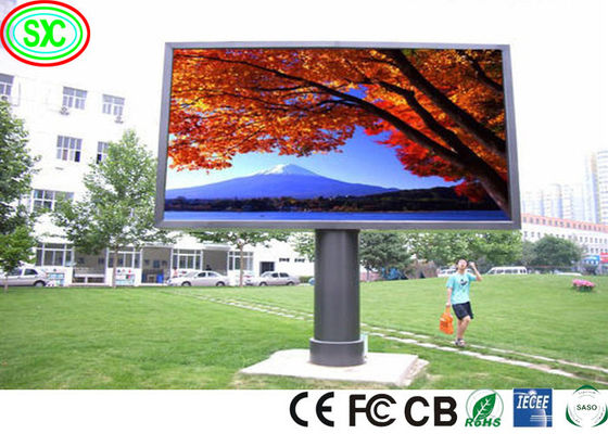 Guter Preis Farbenreiche geführte Bildschirmanzeige-hohe Helligkeit im Freien über geführter Anschlagtafel 7200cd P8 P10 Werbung Online