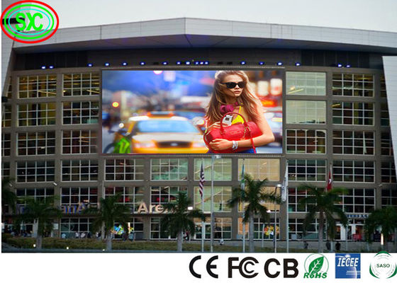Guter Preis Outdoor-Full-Colour-LED-Display mit hoher Auffrischungsrate Werbung Billboard-Panel 320W/m2 P6 6500cd/m2 Online
