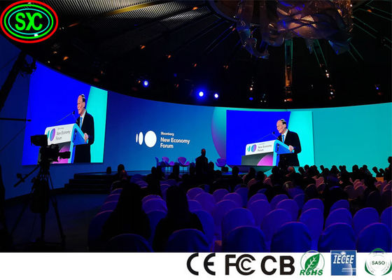 MBI 5124 SMD1010 1300cd/M2 P3.91 Bogen Bühnen-LED-Display Vollfarb-LED-Display