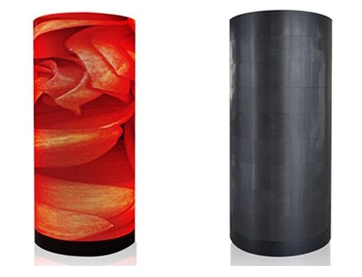 flexibler geführter Videovorhang 280W/m2 900nits P1.5 P1.6 P1.875