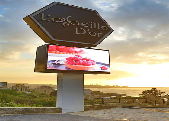 Guter Preis P10 Outdoor Full Color LED Display 10mm Pixel Pitch 5000cd/M2 Helligkeit Online