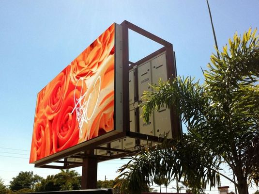 Guter Preis Outdoor Vollfarbe P10 Werbung 6000cd / m2 Helligkeit Hochwertige LED-Plakette Online