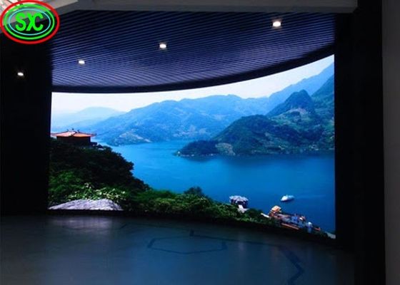 Guter Preis WAND-Schirm-Innenstadium der neuen Technologie-farbenreiches HD der Kurven-P3.91 LED Videoflexible LED-Mietanzeige Online