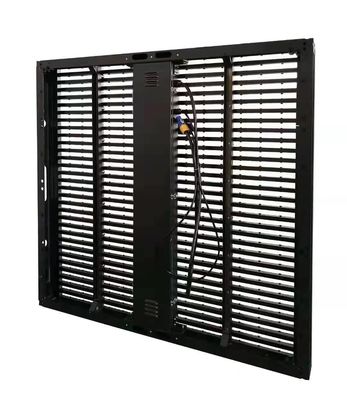 Guter Preis Vorhang Wifi-Plakat SMD3528 des 75% Transparenz-P3.91 Glas-LED Online