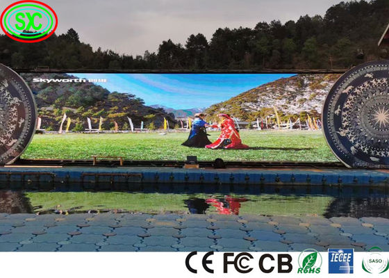 RGB 6000nits SMD3535 Außenwerbung Led-Bildschirme P8 LED-Werbewerbungsbildschirm