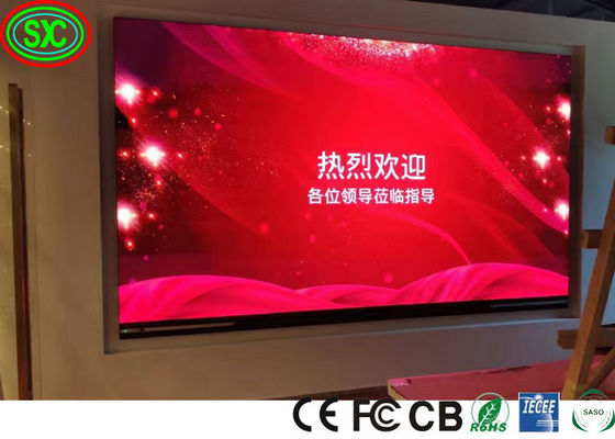 Guter Preis Farbenreiche hohe InnenBildwiederholfrequenz HD-Anzeige P2 P2.5 P3 P4 über Werbung 3840hz führte Videodarstellung für Confrence Online