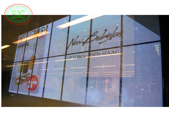 Guter Preis Justierbares transparentes LED Produkt der Helligkeit Innen-transparenter Bleischirm P3.91-7.8125 Online