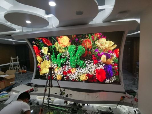 Guter Preis Sortiert Aluminiumstadium farbenreiche LED des kabinett-P2.5 hochauflösendes LED-Video aus   , 640x640mm Kabinett, Helligkeit 1200cd Online