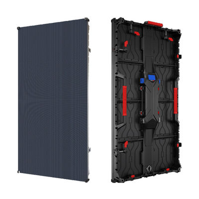 Flexible Vollfarb Bühnen Hintergrund LED-Bildschirme P4.81 Innenwerbe Videowand