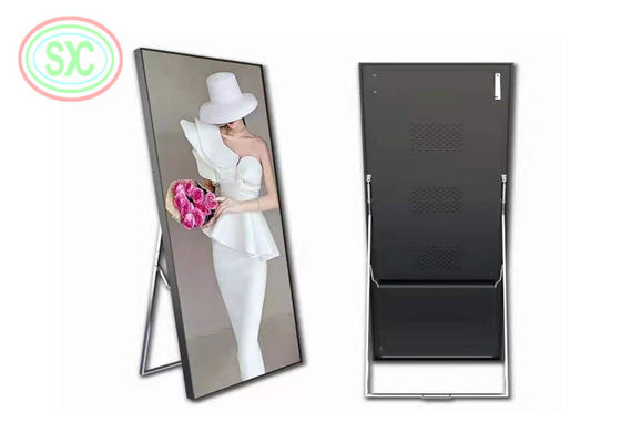 Guter Preis LED-Anzeige Plakat des neuen Entwurfs Innenp 3 mit Standbasis und Flaschenzüge für die Werbung Online