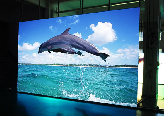 Geführte Anzeige der hohen Helligkeits-p3.91 Miete für Ausstellungsraum, geführte Videowandmiete