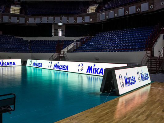 Guter Preis Wasserdichtes LED-Bildschirm 320*160mm mit 7500cd/m2 Helligkeit und IP65-Bewertung HD Ultra-Dünnes Stadion LED Druckguss Aluminium Online