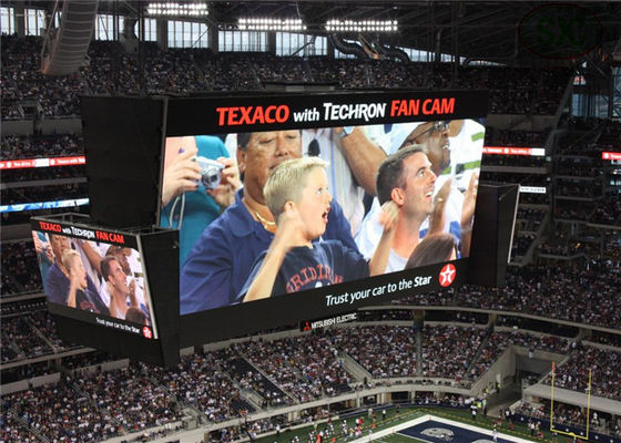 Guter Preis Wasserdicht IP65 Sport Fußball P10 Stadion LED-Display 960*960mm großer Bildschirm Online