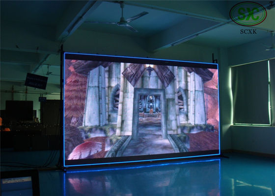 Guter Preis HUSTEN Sie SMD 3528 farbenreiche InnenTrikolore LED-Anzeigen-P10 für Ausstellungs-Werbung aus Online