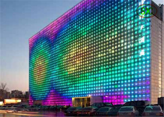 Guter Preis Multi Vorhang SMD5050 IP68 RGB LED Farbe der Helligkeit 6000cd/m2 P37.5mm Online
