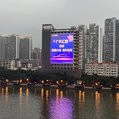 Guter Preis Transparenter LED-Platten-Schirm P3.91 im Freien P7.82 LED-Plakat-Glas-Anzeige, 1m annoncierend durch 1m Kabinett, 7500brightnVideo Online