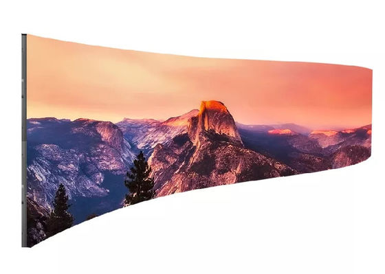 1000*500mm geführter Stadiums-Hintergrund des Bogensieb-farbenreicher Innenbleischirm-P3.91