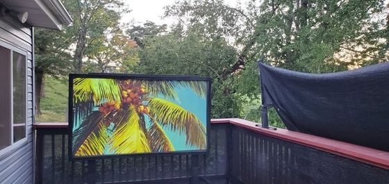 große geführte Kinglight-Lampe Anzeige des Preises p10 der digitalen Anschlagtafel konkurrenzfähige örtlich festgelegte geführte im Freien führte die Werbung des Schirmes