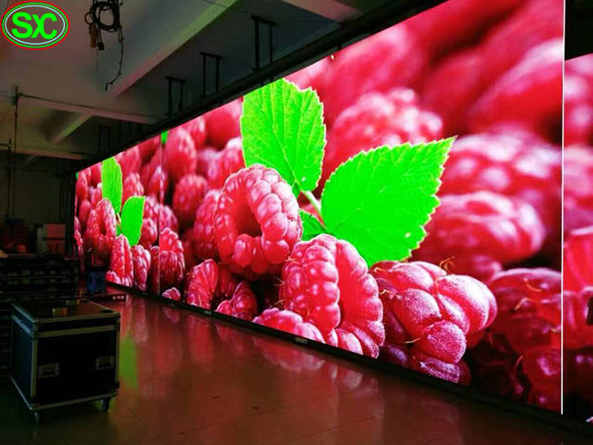 Farbenreiche Miet-LED InnenBildschirmanzeige P4.81 500x1000mm für Ereignisse