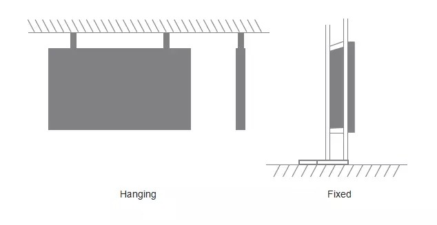 Innenwerbung FCC 5500nits f&uuml;hrte Anzeige P3.91 P4.81 10