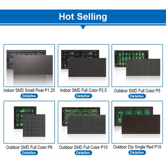 LED Werbungs-Schirm im Freien SMD1921 P3.91 P4.81 5500nits 3