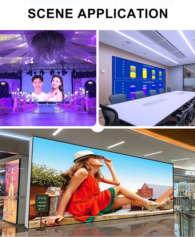 Anpassbares Logo Innenraum Vollfarb-LED-Display mit schneller Lieferung und Leistung 4