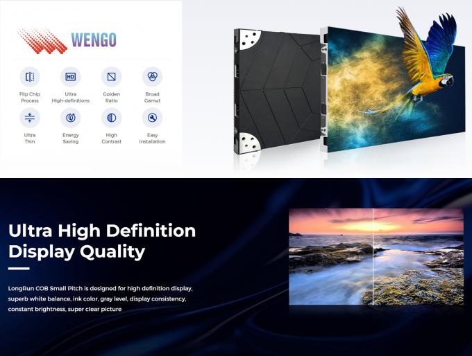 Nova Star Steuerungssystem 600*337,5mm Druckguss Aluminium-LED-Bildschirm mit kleinem Abstand f&uuml;r Werbung P0.9 P1.25 P1.56 16 9 2