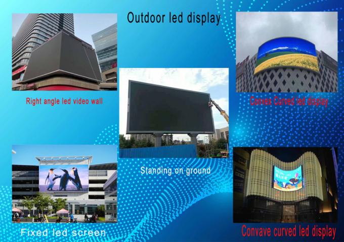 Au&szlig;enwasserdicht P6 P8 P10 Festwerbung Videobildschirm SMD LED-Display Plakat Au&szlig;enwerbung 0