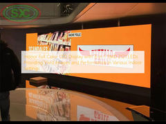 Indoor-Vollfarb-LED-Anzeige mit 3-in-1 SMD 2121 LEDs, die lebendige Bilder und Leistung in verschiedenen Innenräumen bietet.