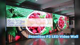 P2 LED-Display Ultra Refresh Nahtlose Videowand